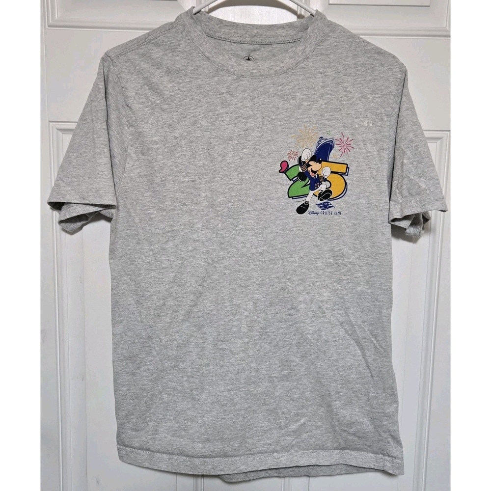 2025 DCL Disney Cruise Line Mickey Minnie Colorful T Shirt Size Small